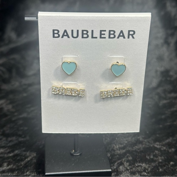 BaubleBar Bride-To-Be Duo Earring Set - Picture 2 of 4